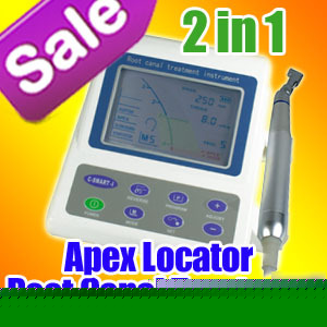 2 in 1 dental endo root canal treatment & apex locator