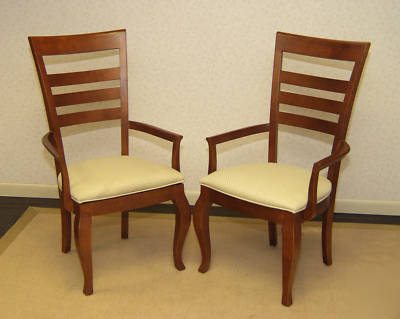 Cherry tables, restaurant, iron base 8 tables 32 chairs