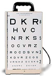 Good lite illuminated eye test cabinet, model a