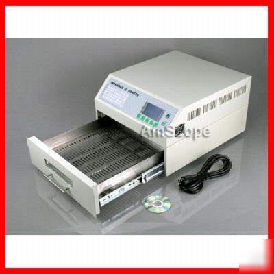 New 300X320MM smd bga ic desktop auto smart reflow oven