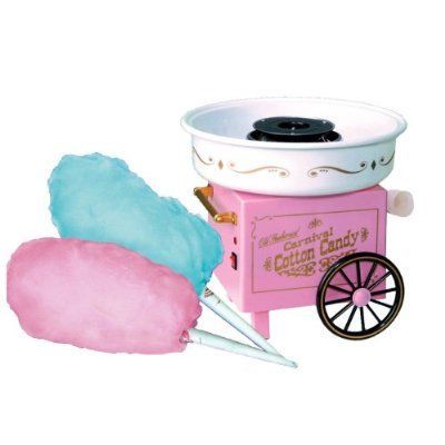 New old fashioned retro cotton candy machine maker 