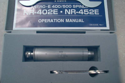 Nsk spindle and brushless motor EM505 & NR402E
