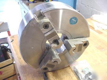 Rohm 101351 precision plain back lathe chuck 12 1/2