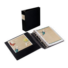 Samsill angle dring binder 5 cap 11X812 black