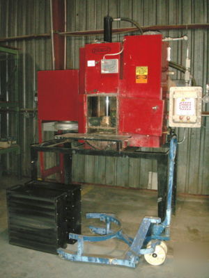 Teemark super 6 pj-x vc crushes 5 gal down aerosol can