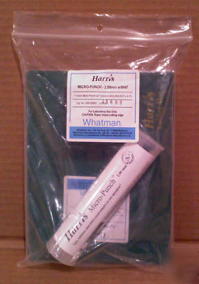Whatman WB100007 harris micro punch 2.00 w/ cutting mat