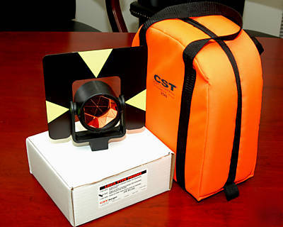 Cst/ berger 63-3023 snap-in prism w/ case fits leica