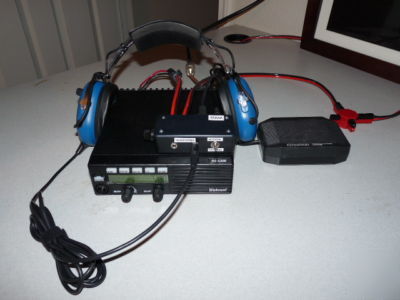 Ef johnson 5300 deluxe-h cap mro sarex headphone unit