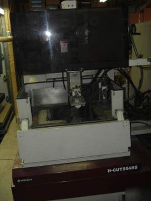 Hitachi h-cut 254RS/awf wire edm, submerged, 4-axis