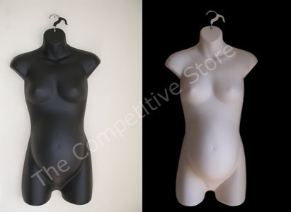 Maternity female dress mannequin form pregnant set b/f