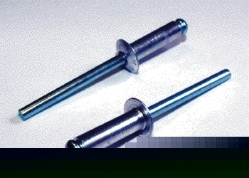 Pack of 100 x 4.8MM x 14MM alloy dome head pop rivets