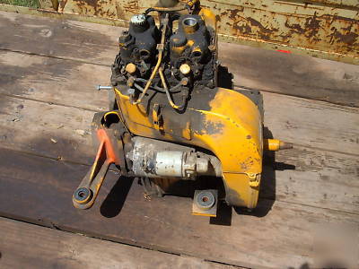 Ruggerini stationary diesel engine hustler snow plow 