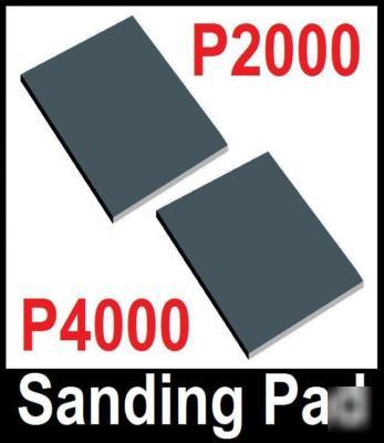 Sandpaper sanding block foam pad mirka grit 2000 4000