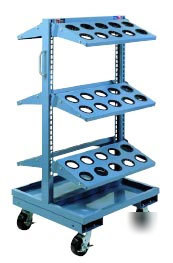 Stor-loc cat 40 cnc tool storage cady - shelves