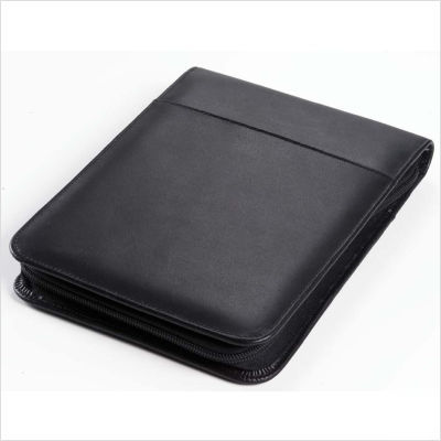 Vertical junior zip padfolio customize: yes