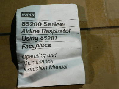North 85200 series respirator mask & airline