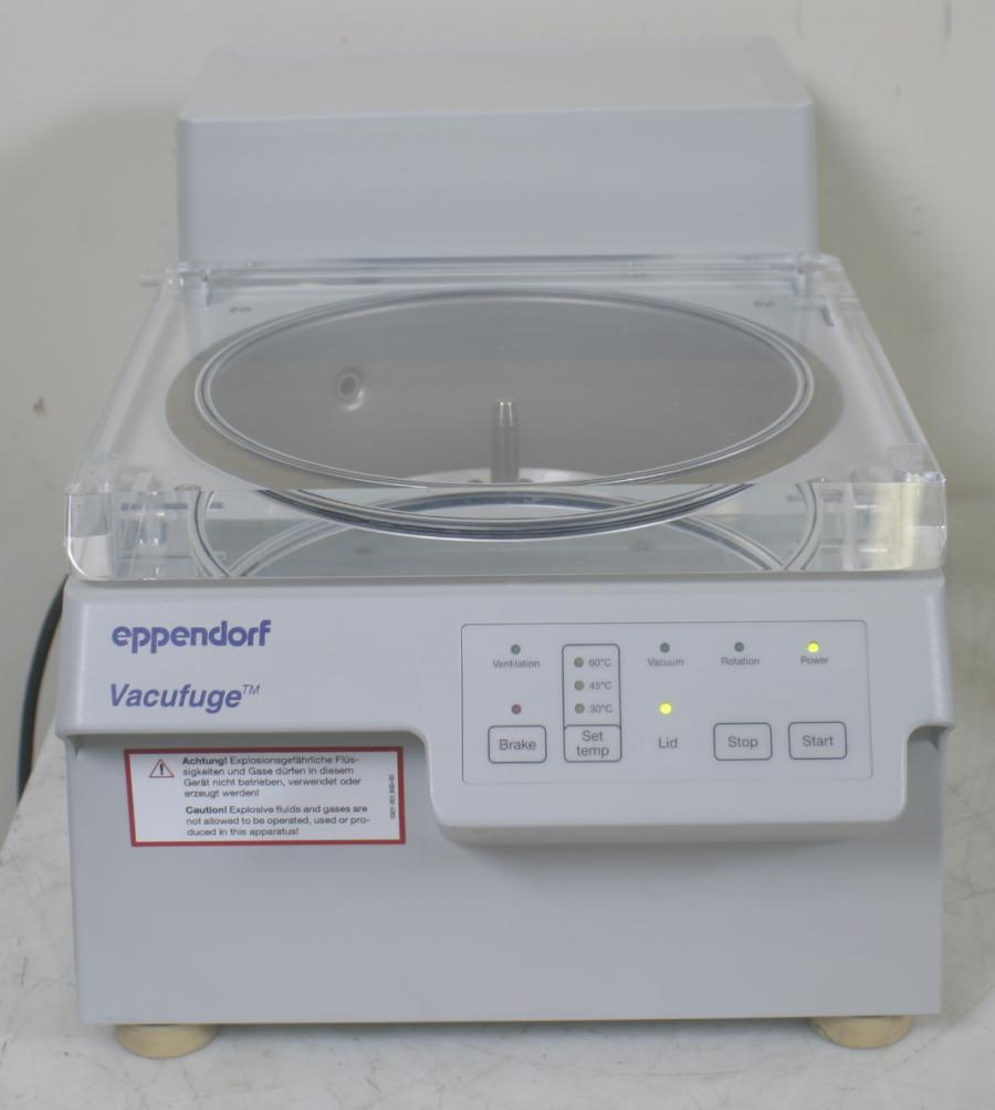 Eppendorf 5301 vacufuge vacuum concentrator centrifuge