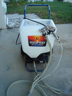 Graco texspray rtx 1500 electric texture sprayer
