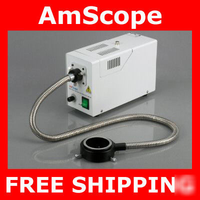 New 150W fiber optic microscope ring illuminator - 