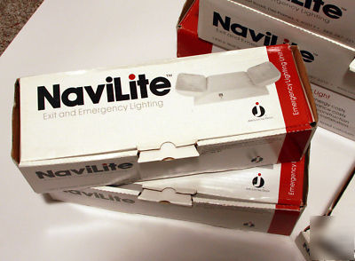 New lot of (6) juno navilite exit & emergency lighting 