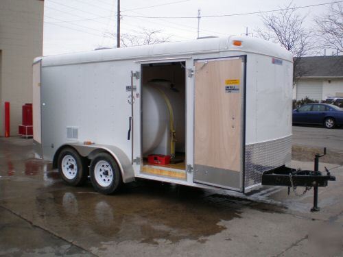 Hot water pressure washer, trailer mount, washers,