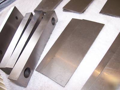 (10) sets of machinist steel parallels of various sizes