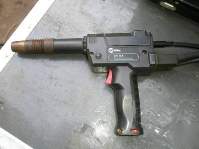 Miller xr-a controller, wire feeder, air cooled gun