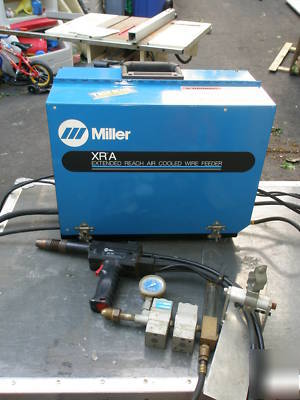 Miller xr-a controller, wire feeder, air cooled gun