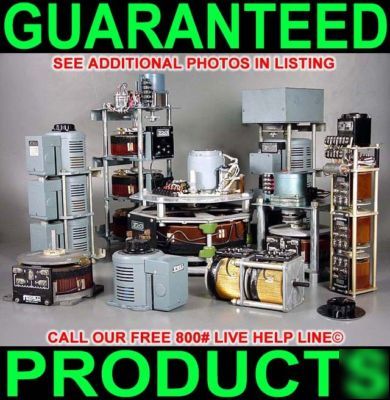 Gr variac staco powerstat variable auto transformer cat