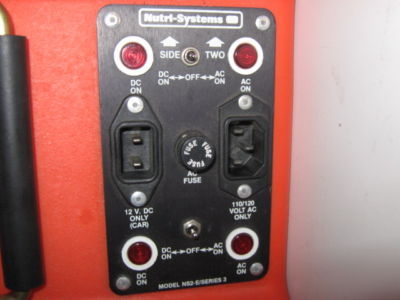 Heated meal transporter pan carrier ac dc meels wheels