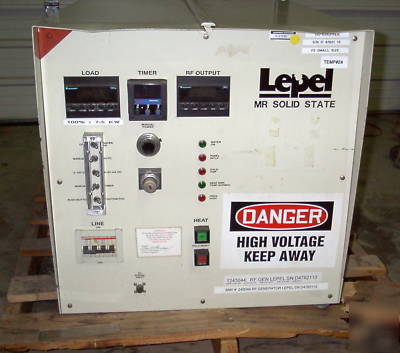 Lepel 7.5 kw induction power supply