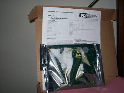 New fci mmi-10F ten input monitor module