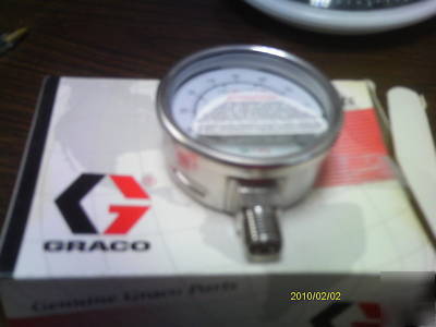 New 187874 graco fluid gauge in box 1 available