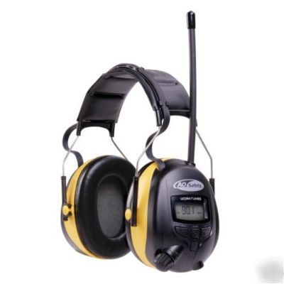 New peltor 90541 worktunes am/fm hearing protector 