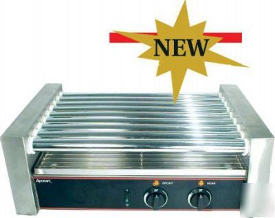 New roller grill 18 hotdog nsf adcraft* 