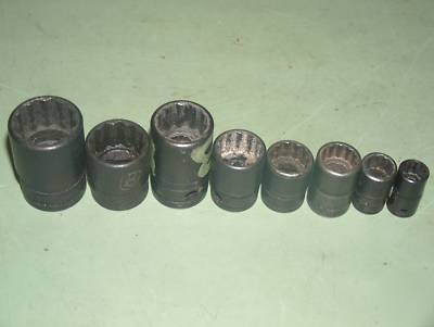 Snap-on socket set aviation aircraft