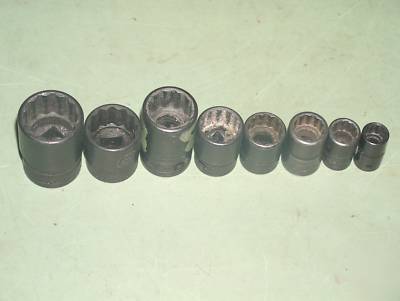 Snap-on socket set aviation aircraft