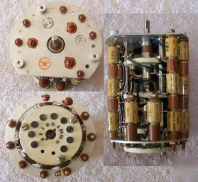 Strange 9 pos. switch w/ 25 prec. resistors - 7