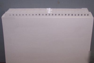 #1-25 legal exhibit index tab 30 sets trial lawyer law