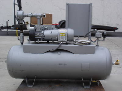 Busch vacuum system - RC0 025 lubricated pump 1.5 hp