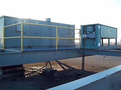En mar 62,000 cfm air handler, direct fire makeup air