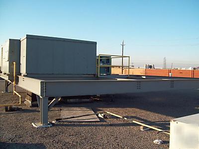 En mar 62,000 cfm air handler, direct fire makeup air