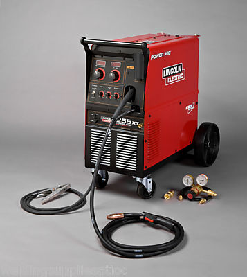 Lincoln power mig 255XT mig welder pkg K2701-1