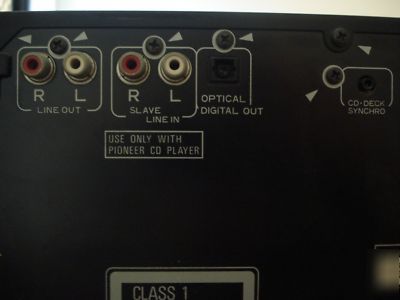 Pioneer pd-F1007 301 disc cd player/jukebox