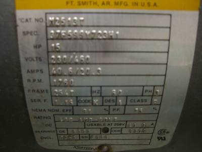 Taco pump 15HP, centrifugal pump, 400 gpm, good shape