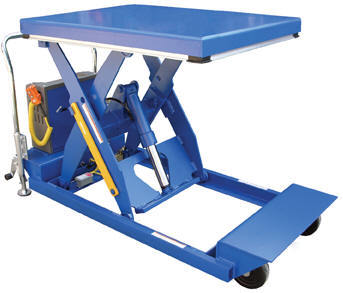 Portable scissor lift table, 1.5 ton, 58