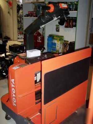 Toyota 6TBW20 electric walkie pallet truck/tow truck