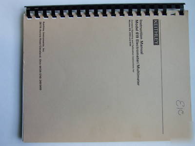 Keithley 619 electrometer+manual,dmm multimeter nice 