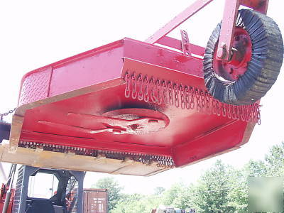 Big bee brand 5 ft rotary cutter bush hog brush mower