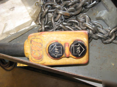 Cm lodestar 2 ton chain hoist 3 phase *price reduced*